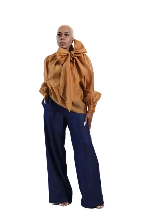 Alternative view of Organza Blouse Long Sleeve