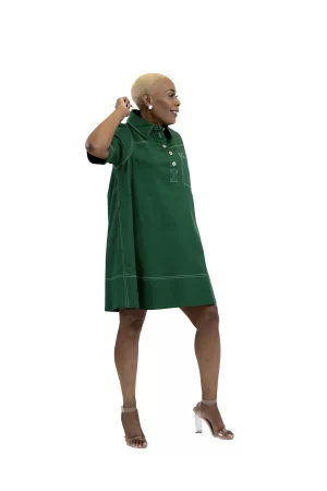 Alternative view of Casual Polo Shirt Dress