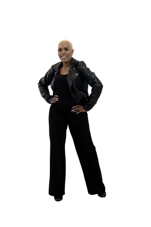 Alternative view of Bold Soft Vegan Friendly Moto Style Zip Detail Jacket